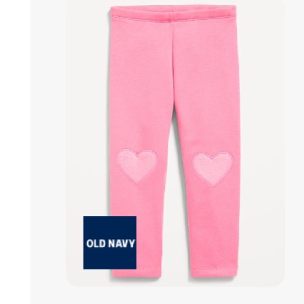Old Navy Cozy Fleece-Lined Pink Leggings